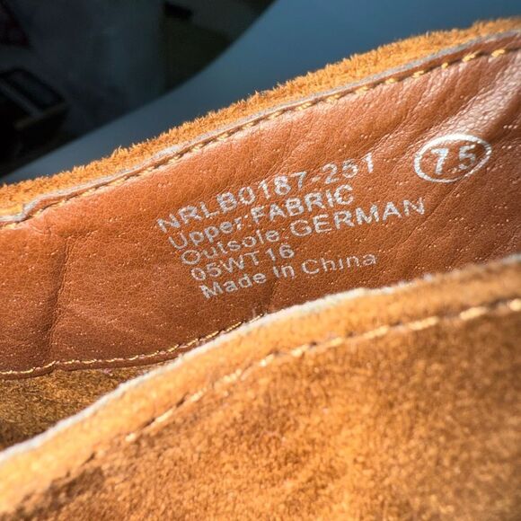 Hot Rated Tan Fringe Ankle Booties - Picture 7 of 7